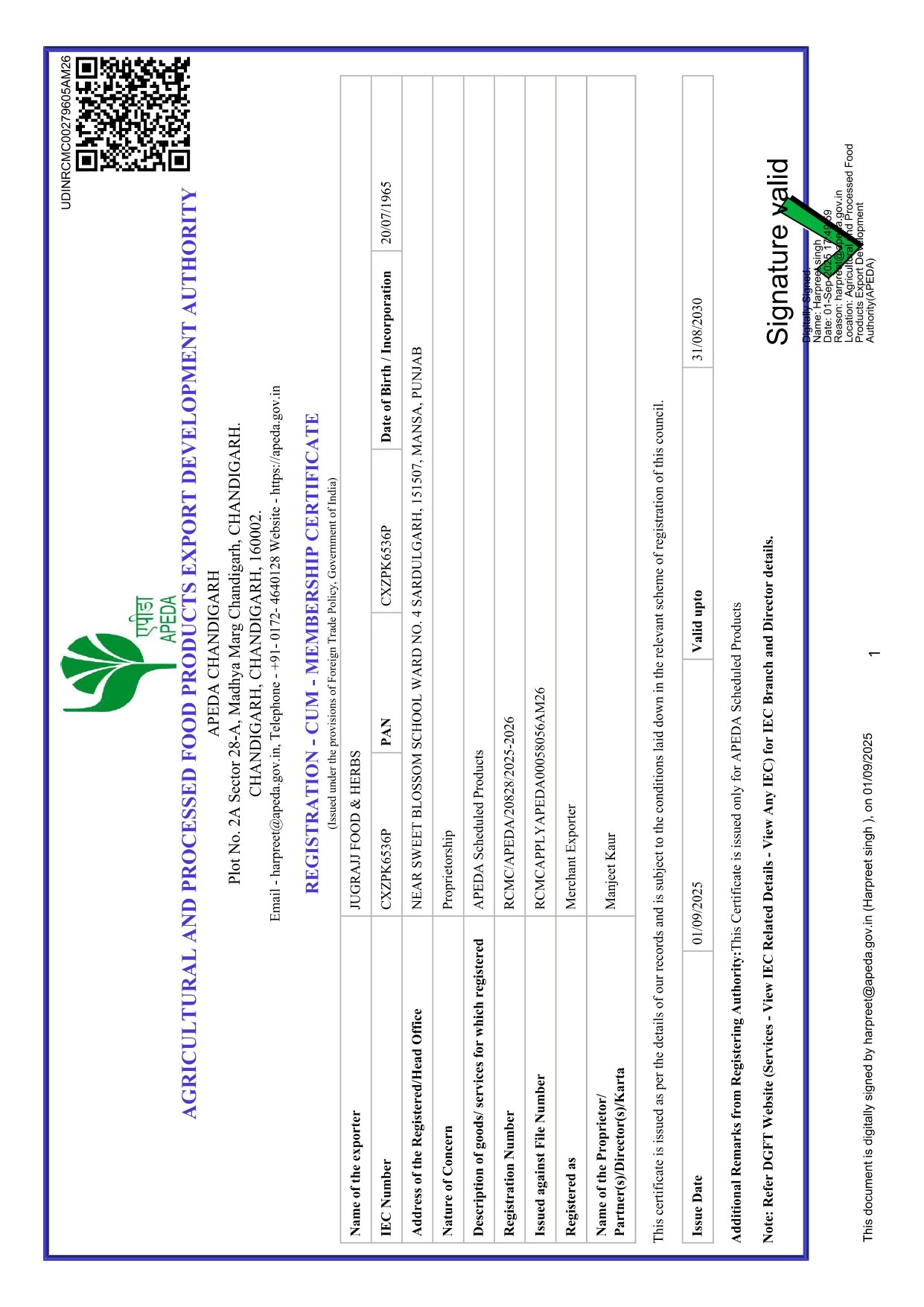 Certificate: Apeda Certificate_page-0001.jpg